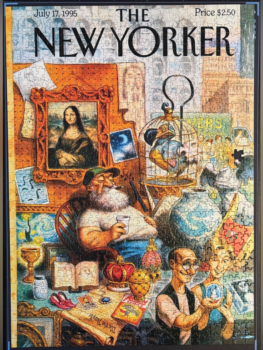 The New Yorker 1000 piece "The Treasure" Puzzle